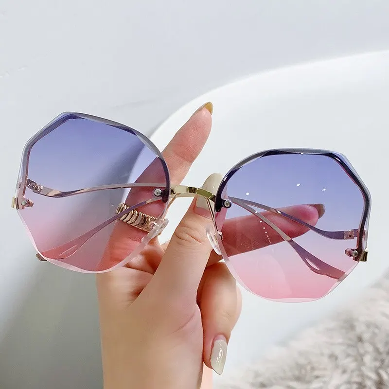 Gafas de sol de gran tamaño para mujer